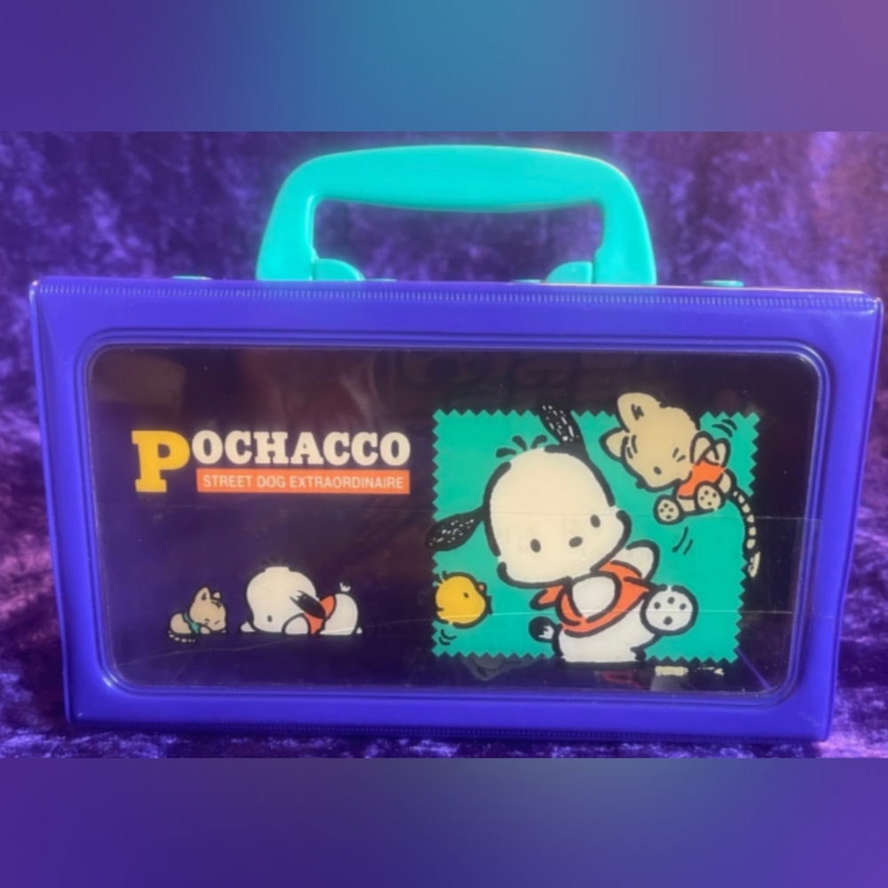 Sanrio PochaccoVintage Trinket Storage Carrying  Case